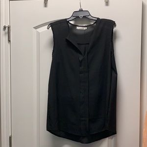 NWOT! Black sleeveless blouse